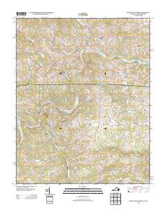 Mouth of Wilson Virginia Historical topographic map, 1:24000 scale, 7.5 X 7.5 Minute, Year 2013