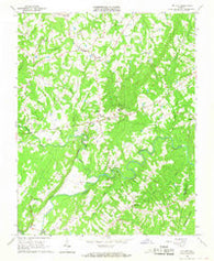 Mt Airy Virginia Historical topographic map, 1:24000 scale, 7.5 X 7.5 Minute, Year 1966