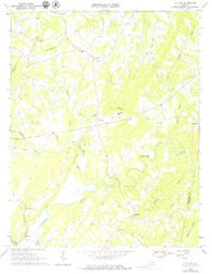 Mt. Airy Virginia Historical topographic map, 1:24000 scale, 7.5 X 7.5 Minute, Year 1966