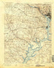 Mt. Vernon Virginia Historical topographic map, 1:125000 scale, 30 X 30 Minute, Year 1894