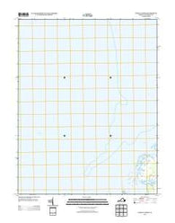 Nandua Creek Virginia Historical topographic map, 1:24000 scale, 7.5 X 7.5 Minute, Year 2013