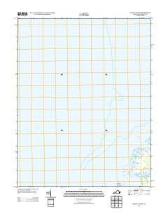 Nandua Creek Virginia Historical topographic map, 1:24000 scale, 7.5 X 7.5 Minute, Year 2013