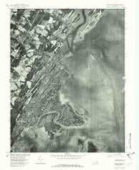 Nassawadox Virginia Historical topographic map, 1:24000 scale, 7.5 X 7.5 Minute, Year 1977