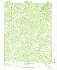 Nathalie Virginia Historical topographic map, 1:24000 scale, 7.5 X 7.5 Minute, Year 1968