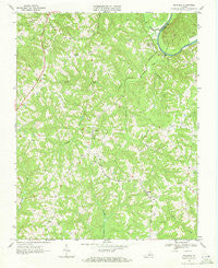 Nathalie Virginia Historical topographic map, 1:24000 scale, 7.5 X 7.5 Minute, Year 1968