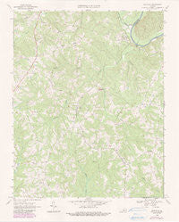 Nathalie Virginia Historical topographic map, 1:24000 scale, 7.5 X 7.5 Minute, Year 1968