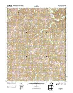 Nathalie Virginia Historical topographic map, 1:24000 scale, 7.5 X 7.5 Minute, Year 2013