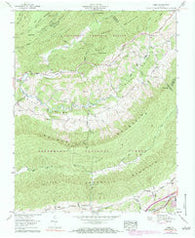 Nebo Virginia Historical topographic map, 1:24000 scale, 7.5 X 7.5 Minute, Year 1959