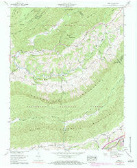 Nebo Virginia Historical topographic map, 1:24000 scale, 7.5 X 7.5 Minute, Year 1959