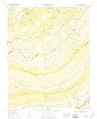 Nebo Virginia Historical topographic map, 1:24000 scale, 7.5 X 7.5 Minute, Year 1959