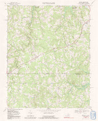 Nelson Virginia Historical topographic map, 1:24000 scale, 7.5 X 7.5 Minute, Year 1968