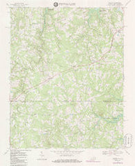 Nelson Virginia Historical topographic map, 1:24000 scale, 7.5 X 7.5 Minute, Year 1968