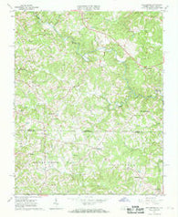 Nettleridge Virginia Historical topographic map, 1:24000 scale, 7.5 X 7.5 Minute, Year 1967