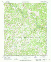 Nettleridge Virginia Historical topographic map, 1:24000 scale, 7.5 X 7.5 Minute, Year 1967