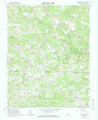 Nettleridge Virginia Historical topographic map, 1:24000 scale, 7.5 X 7.5 Minute, Year 1967