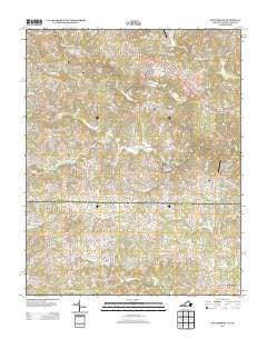 Nettleridge Virginia Historical topographic map, 1:24000 scale, 7.5 X 7.5 Minute, Year 2013