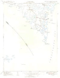 New Point Comfort Virginia Historical topographic map, 1:24000 scale, 7.5 X 7.5 Minute, Year 1948