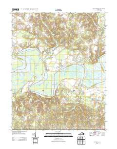 New Kent Virginia Historical topographic map, 1:24000 scale, 7.5 X 7.5 Minute, Year 2013