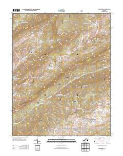 Newport Virginia Historical topographic map, 1:24000 scale, 7.5 X 7.5 Minute, Year 2013