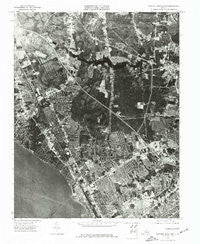 Newport News North Virginia Historical topographic map, 1:24000 scale, 7.5 X 7.5 Minute, Year 1973