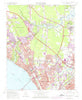 Newport News North Virginia Historical topographic map, 1:24000 scale, 7.5 X 7.5 Minute, Year 1965