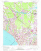 Newport News North Virginia Historical topographic map, 1:24000 scale, 7.5 X 7.5 Minute, Year 1965