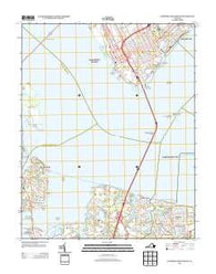 Newport News South Virginia Historical topographic map, 1:24000 scale, 7.5 X 7.5 Minute, Year 2013