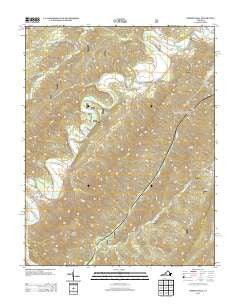 Nimrod Hall Virginia Historical topographic map, 1:24000 scale, 7.5 X 7.5 Minute, Year 2013