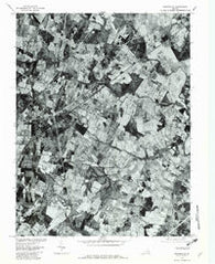 Nokesville Virginia Historical topographic map, 1:24000 scale, 7.5 X 7.5 Minute, Year 1977
