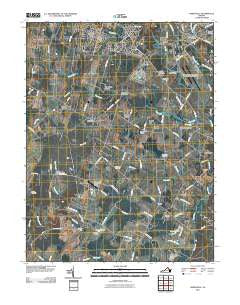 Nokesville Virginia Historical topographic map, 1:24000 scale, 7.5 X 7.5 Minute, Year 2010