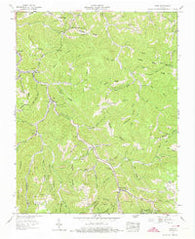 Nora Virginia Historical topographic map, 1:24000 scale, 7.5 X 7.5 Minute, Year 1958