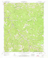 Nora Virginia Historical topographic map, 1:24000 scale, 7.5 X 7.5 Minute, Year 1958