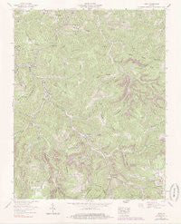Nora Virginia Historical topographic map, 1:24000 scale, 7.5 X 7.5 Minute, Year 1958