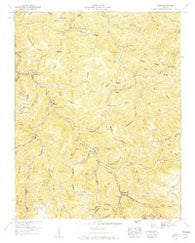 Nora Virginia Historical topographic map, 1:24000 scale, 7.5 X 7.5 Minute, Year 1958