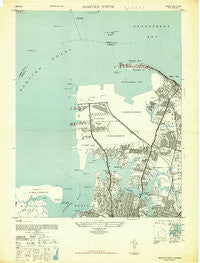 Norfolk North Virginia Historical topographic map, 1:24000 scale, 7.5 X 7.5 Minute, Year 1948