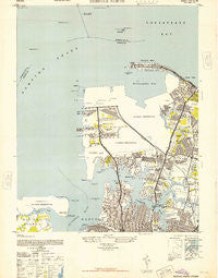 Norfolk North Virginia Historical topographic map, 1:24000 scale, 7.5 X 7.5 Minute, Year 1948