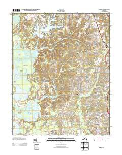 Norge Virginia Historical topographic map, 1:24000 scale, 7.5 X 7.5 Minute, Year 2013