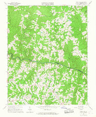 North View Virginia Historical topographic map, 1:24000 scale, 7.5 X 7.5 Minute, Year 1966