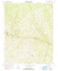 North View Virginia Historical topographic map, 1:24000 scale, 7.5 X 7.5 Minute, Year 1966