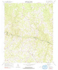 North View Virginia Historical topographic map, 1:24000 scale, 7.5 X 7.5 Minute, Year 1966