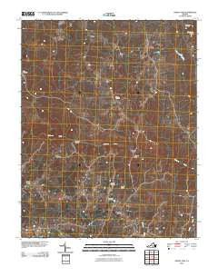North View Virginia Historical topographic map, 1:24000 scale, 7.5 X 7.5 Minute, Year 2010