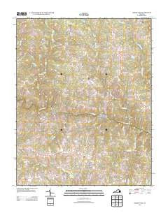 North View Virginia Historical topographic map, 1:24000 scale, 7.5 X 7.5 Minute, Year 2013