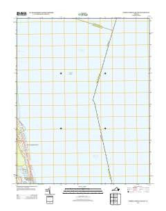 North Virginia Beach Virginia Historical topographic map, 1:24000 scale, 7.5 X 7.5 Minute, Year 2013