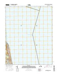 North Virginia Beach Virginia Current topographic map, 1:24000 scale, 7.5 X 7.5 Minute, Year 2016