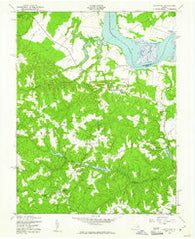 Occupacia Virginia Historical topographic map, 1:24000 scale, 7.5 X 7.5 Minute, Year 1949