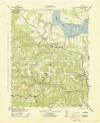 Occupacia Virginia Historical topographic map, 1:31680 scale, 7.5 X 7.5 Minute, Year 1942