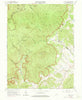 Old Rag Mtn Virginia Historical topographic map, 1:24000 scale, 7.5 X 7.5 Minute, Year 1965