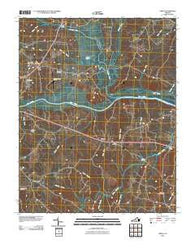 Omega Virginia Historical topographic map, 1:24000 scale, 7.5 X 7.5 Minute, Year 2010
