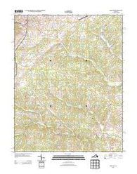 Orange Virginia Historical topographic map, 1:24000 scale, 7.5 X 7.5 Minute, Year 2013