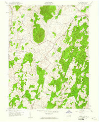 Orlean Virginia Historical topographic map, 1:24000 scale, 7.5 X 7.5 Minute, Year 1943